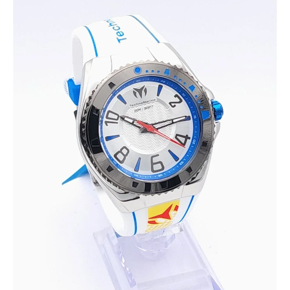 Invicta TechnoMarine F2 Racing Legends Men's Watch 44mm White TM-525013 NEW